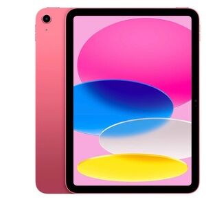 Pink tablet- I Pad.